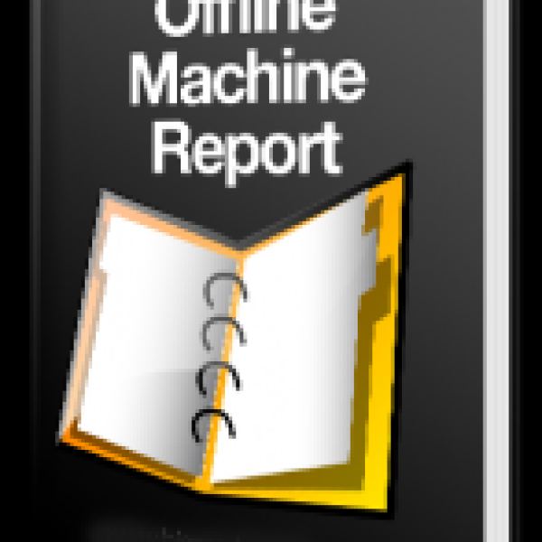 الوصول إلى مجلد تقرير الآلة غير المتصلة على Google Drive