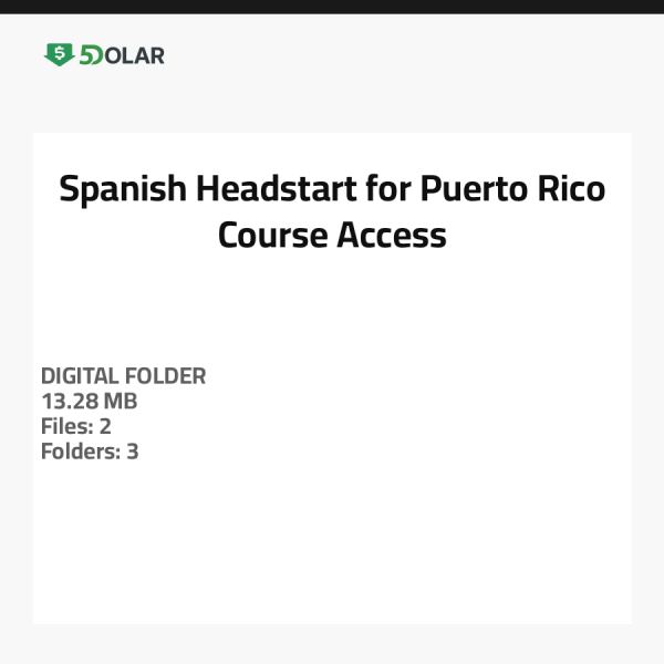 Spanischer Headstart für Puerto Rico Kurszugang