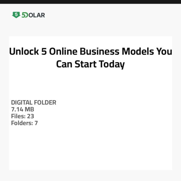 افتح 5 نماذج أعمال عبر الإنترنت يمكنك البدء بها اليوم