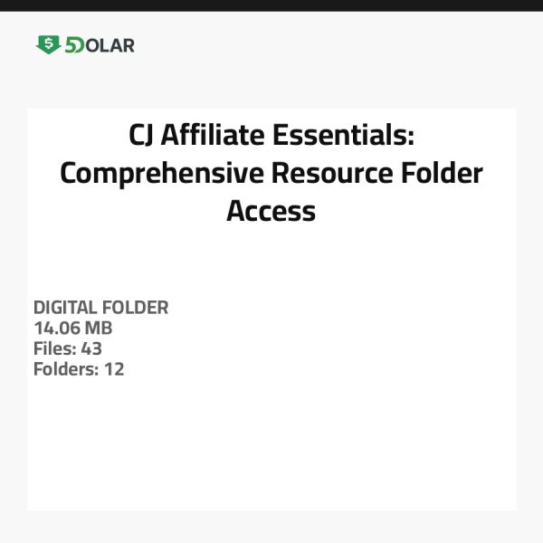 أساسيات CJ Affiliate: الوصول إلى مجلد الموارد الشامل