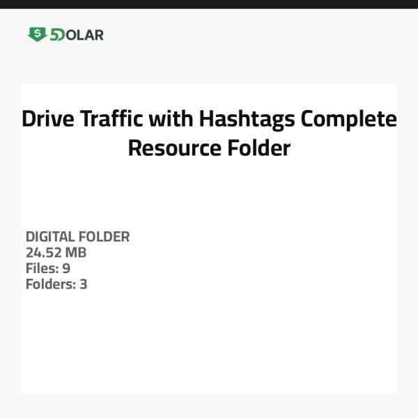 زيادة حركة المرور باستخدام الوسوم - مجلد الموارد الكامل