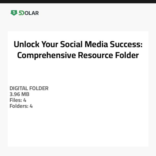 افتح نجاحك على وسائل التواصل الاجتماعي: ملف موارد شامل