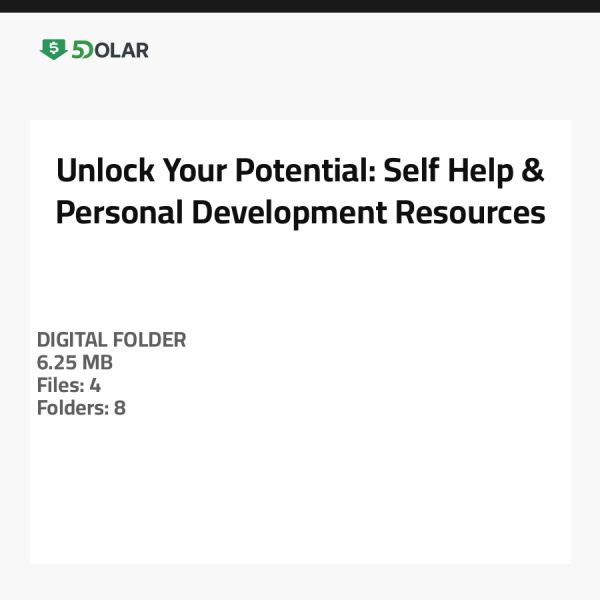 Unlock Your Potential: Self-Help & Personal Development Resources