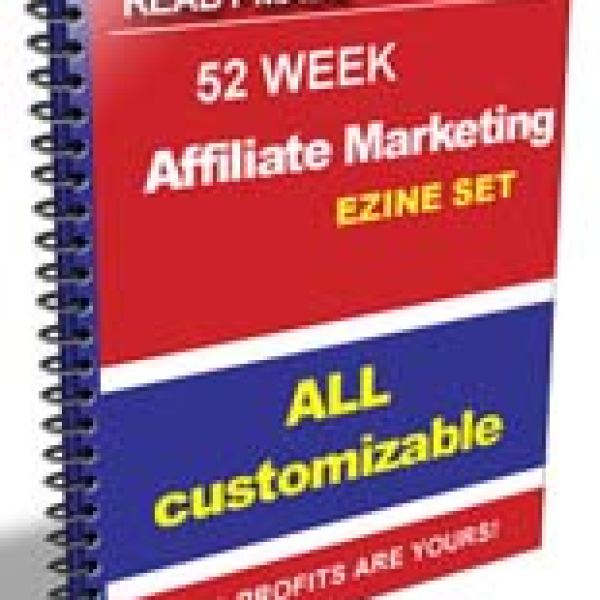 Complete 52-Week Affiliate Marketing Ezine Set Access