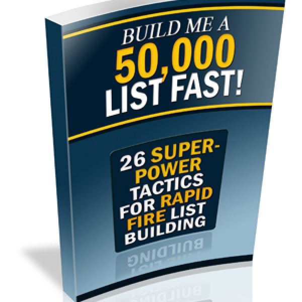 Build Me A 50,000 List Fast - Complete Access