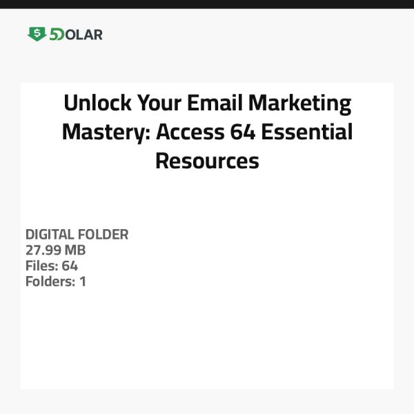 Unlock Your Email Marketing Mastery: Access 64 Essential Resources