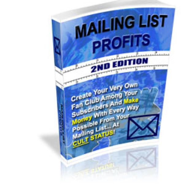 Mailing List Profits 2nd Edition - Google Drive Access