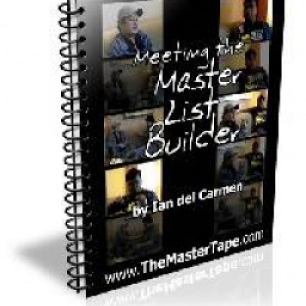 Access the Meeting The Master List Builder Google Drive Folder