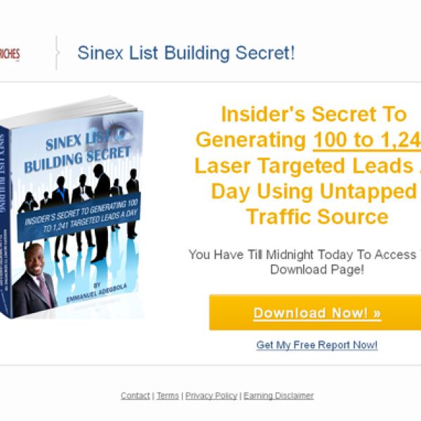 Sinex List Building Secret - Comprehensive Digital Resource