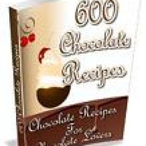 Access 600 Chocolate Recipes - Digital Recipe Collection