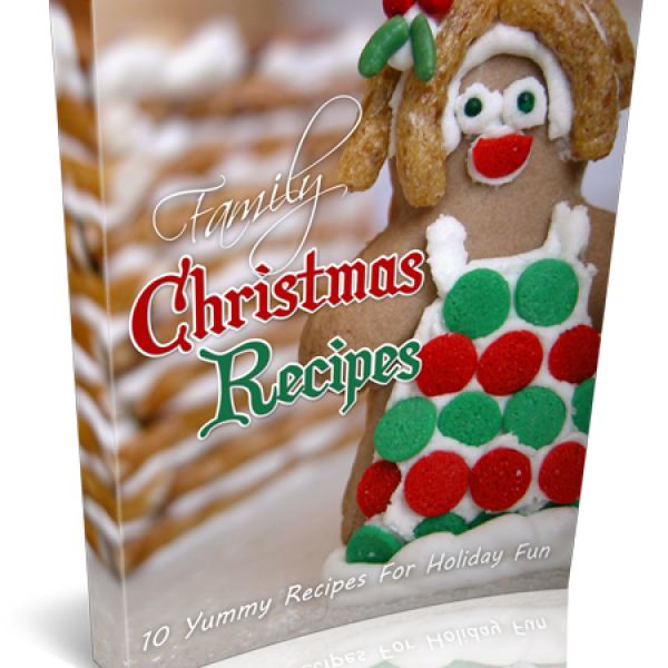 Family Christmas Recipes Access - Digital Folder