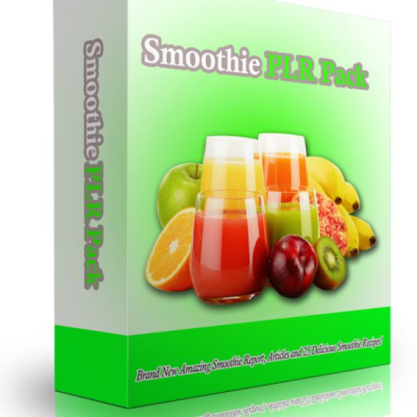 Smoothie PLR Pack - Comprehensive Resource for Smoothie Enthusiasts