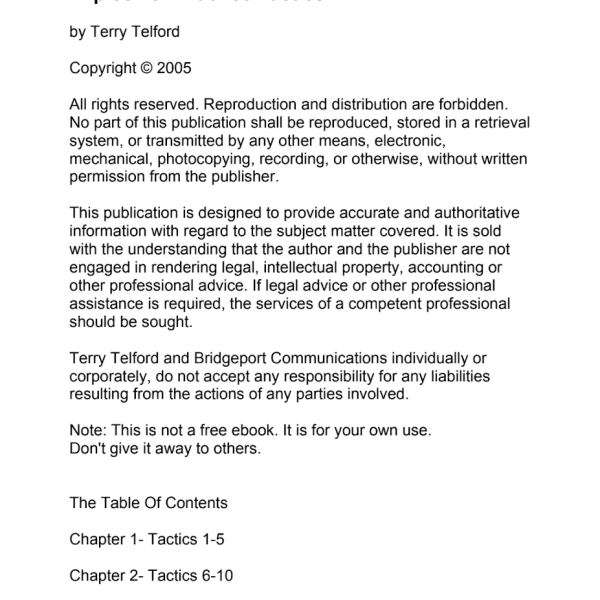 Explosive Influence Tactics - Complete Access Package