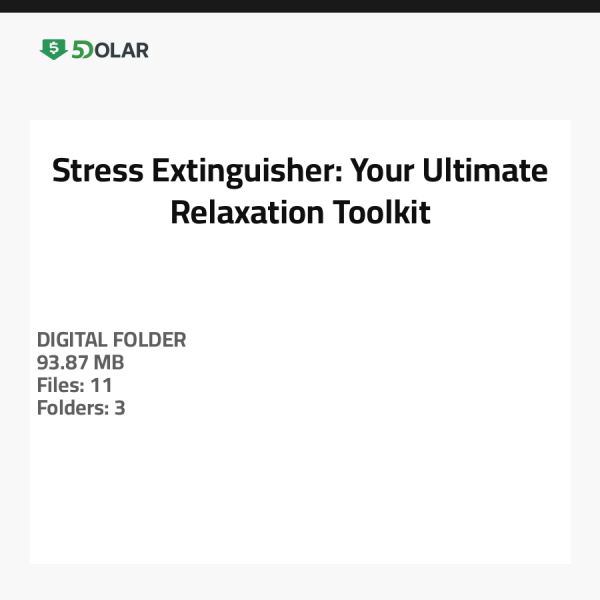 Stress-Extinguisher: Your Ultimate Relaxation Toolkit