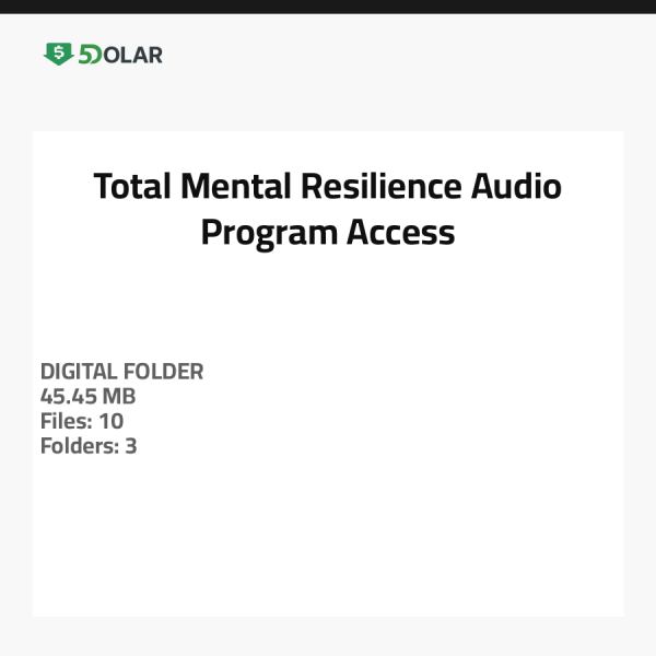 Total Mental Resilience Audio Program Access