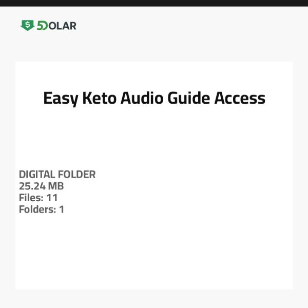 Easy-Keto Audio Guide Access