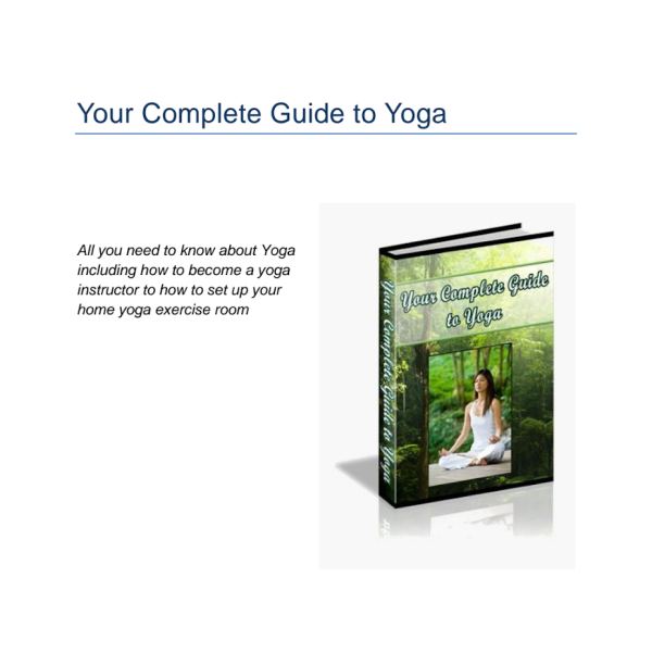 Your Complete Guide to Yoga Collection - Digital Access