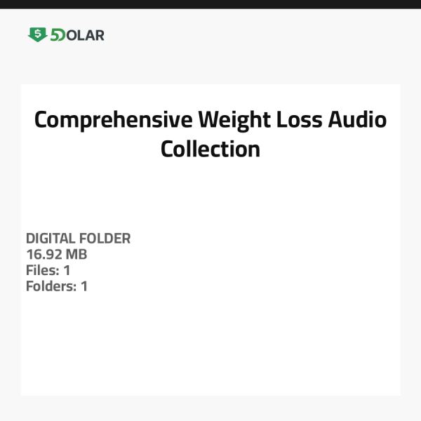 Comprehensive Weight Loss Audio Collection