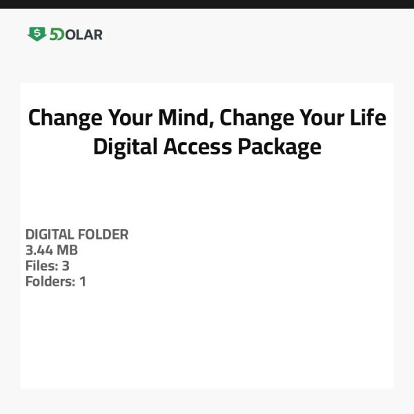 Change Your Mind, Change Your Life - Digital Access Package