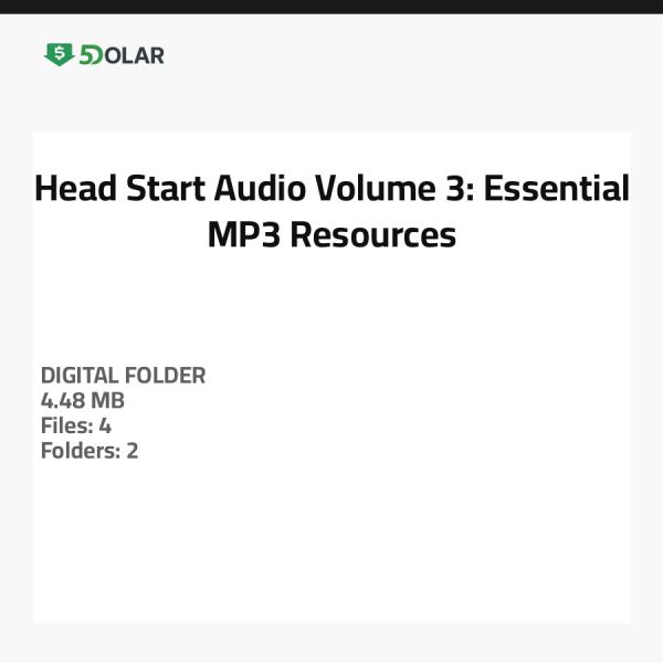 Head Start Audio Volume 3: Essential MP3 Resources