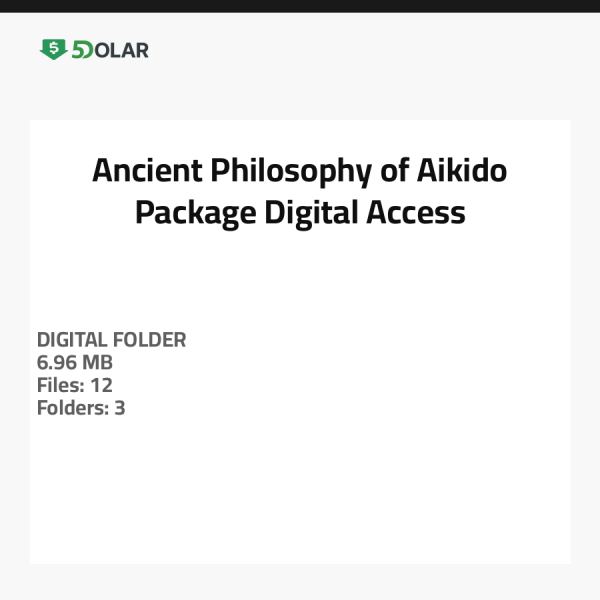Ancient Philosophy of Aikido Package - Digital Access