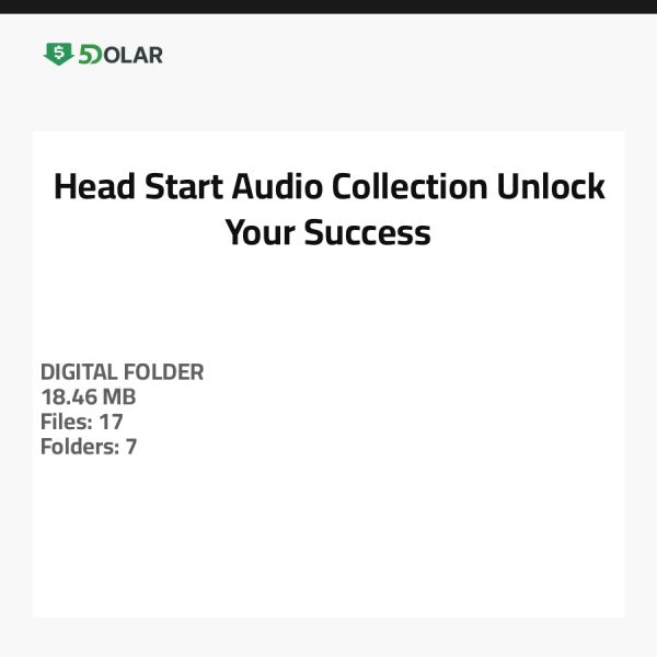 Head Start Audio Collection - Unlock Your Success