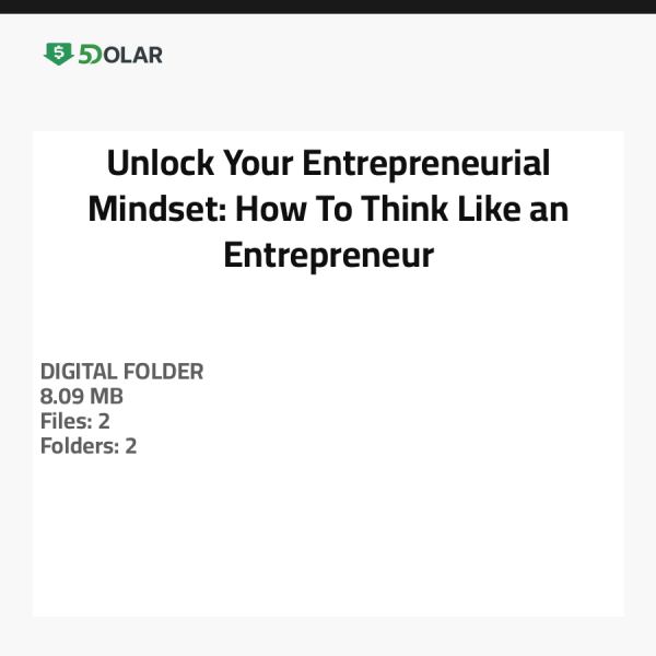 Unlock Your Entrepreneurial Mindset: How-To-Think-Like-an-Entrepreneur