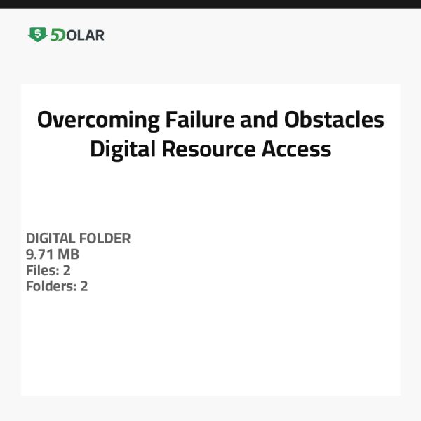 Overcoming Failure and Obstacles - Digital Resource Access