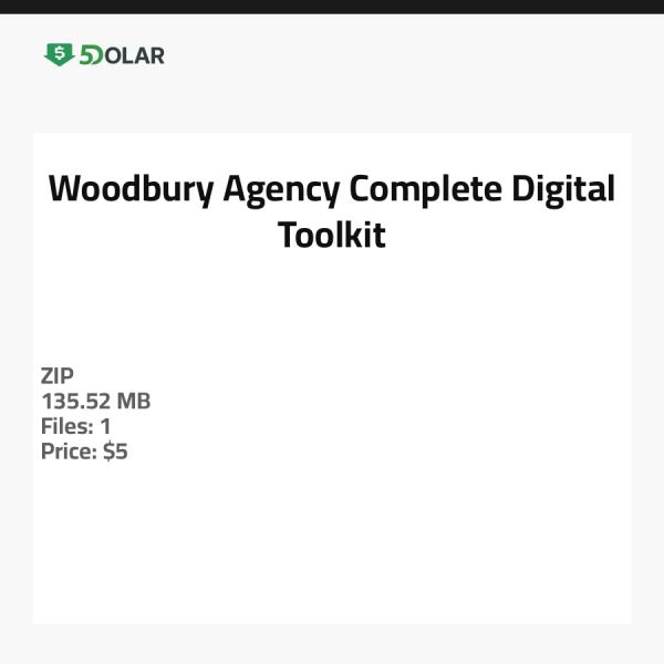 Woodbury Agency Complete Digital Toolkit