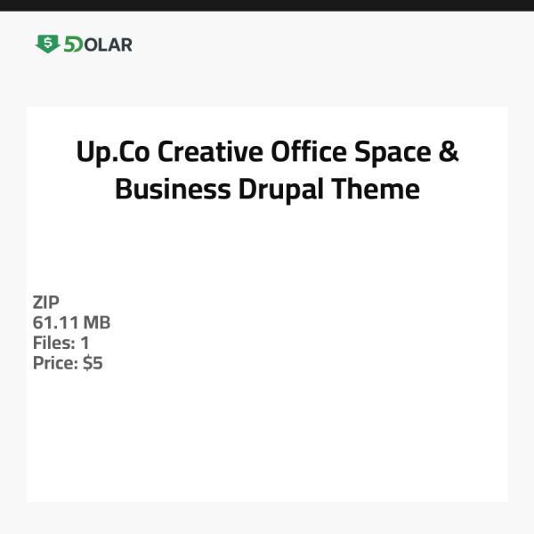 Up.Co - Creative Office Space & Business Drupal Theme