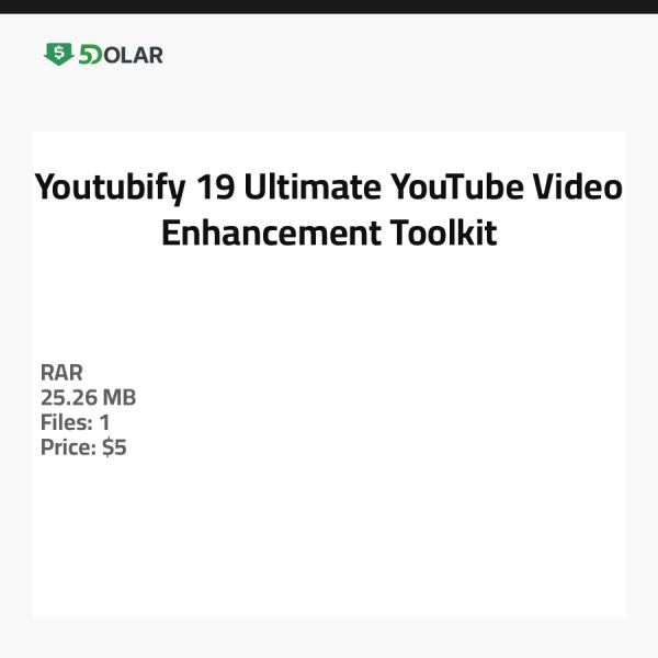 Youtubify 19 - Ultimate YouTube Video Enhancement Toolkit